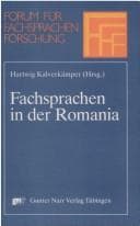 Tapa de Fachsprachen in der Romania