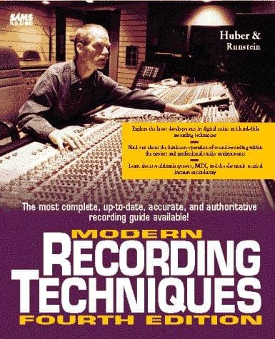 Tapa de Modern recording techniques