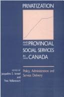 Tapa de Privatization and provincial social services in Canada