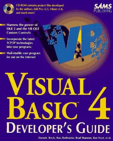 Tapa de Visual Basic 4 Developer's Guide