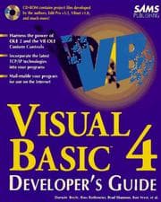 Tapa de Visual Basic 4 Developer's Guide