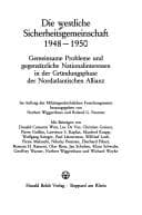 Tapa de Die Westliche Sicherheitsgemeinschaft 1948-1950