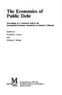Tapa de The Economics of public debt