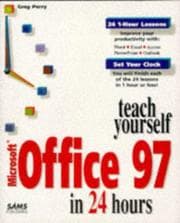 Tapa de Teach yourself Microsoft Office 97 in 24 hours