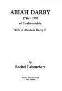 Tapa de Abiah Darby