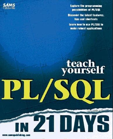 Tapa de Teach yourself PL/SQL in 21 days