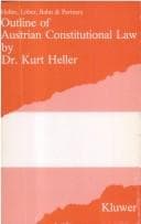 Tapa de Outline of Austrian constitutional law