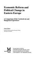 Tapa de Economic reform and political change in Eastern Europe