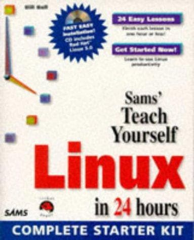 Tapa de Sams' teach yourself Linux in 24 hours