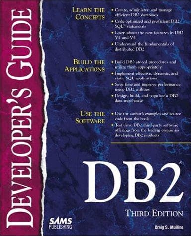 Tapa de DB2 developer's guide