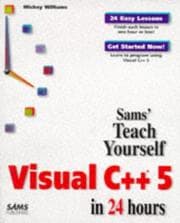 Tapa de Teach yourself Visual C++ 5 in 24 hours