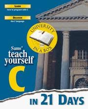 Tapa de Sams Teach Yourself C in 21 Days