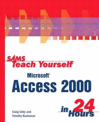 Tapa de Sams Teach Yourself Microsoft Access 2000 in 24 Hours