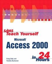 Tapa de Sams Teach Yourself Microsoft Access 2000 in 24 Hours