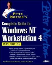 Tapa de Peter Norton's Complete Guide to Windows NT Workstation 4