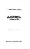 Tapa de Le dictionnaire des idées reçues de Flaubert