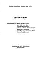 Tapa de Varia creolica