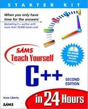 Tapa de SAMS teach yourself C++ in 24 hours