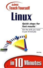 Tapa de Sams Teach Yourself Linux in 10 Minutes