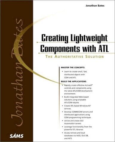 Tapa de Creating Lightweight Components with ATL