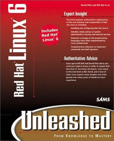 Tapa de Red Hat Linux 6 Unleashed