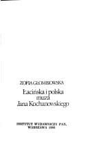Tapa de Łacińska i polska muza Jana Kochanowskiego