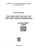 Tapa de The rise and the fall of the West Indies Federation