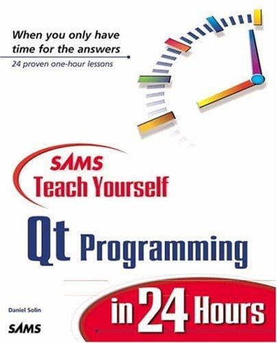 Tapa de Sams Teach Yourself Qt Programming in 24 Hours