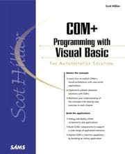 Tapa de Scot Hillier's COM+ Programming with Visual Basic