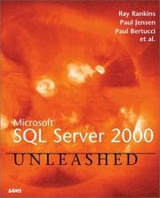 Tapa de Microsoft SQL Server 2000 Unleashed