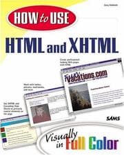 Tapa de How to Use HTML & XHTML