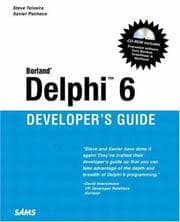 Tapa de Borland Delphi 6 developer's guide