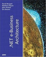Tapa de .NET e-business architecture