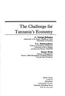 Tapa de The challenge for Tanzania's economy