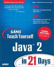 Tapa de Sams Teach Yourself Java 2 in 21 Days