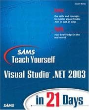 Tapa de Sams teach yourself Visual Studio .NET 2003 in 21 days