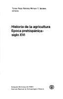 Tapa de Historia de la agricultura