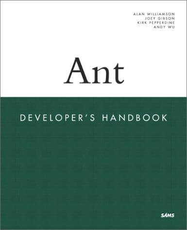 Tapa de Ant developer's handbook