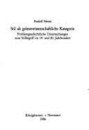 Tapa de Stil als geisteswissenschaftliche Kategorie