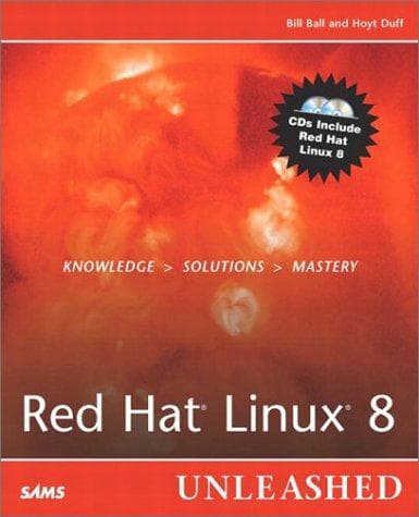 Tapa de Red Hat Linux 8 Unleashed