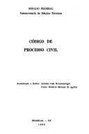 Tapa de Código de processo civil (1973)