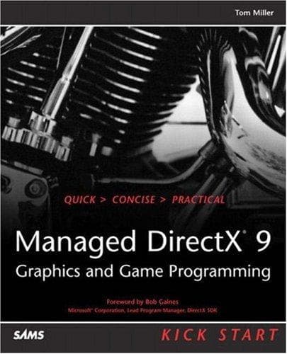 Tapa de Managed DirectX 9 Kick Start