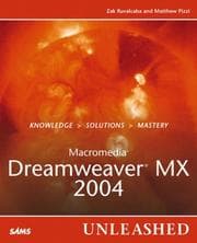 Tapa de Macromedia Dreamweaver MX 2004 unleashed