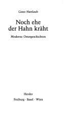 Tapa de Noch ehe der Hahn kräht