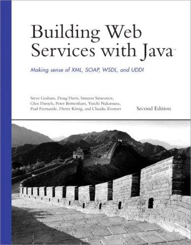 Tapa de Building Web services with Java