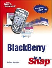Tapa de BlackBerry in a snap