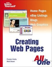 Tapa de Creating web pages
