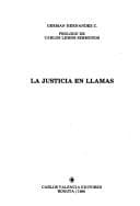 Tapa de La justicia en llamas