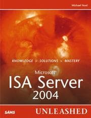 Tapa de Microsoft Internet Security and Acceleration (ISA) Server 2004 Unleashed