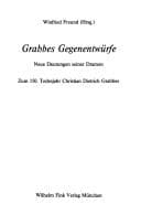 Tapa de Grabbes Gegenentwürfe: Neue Deutungen seiner Dramen : zum 150. Todesjahr Christian Dietrich Grabbes (German Edition)